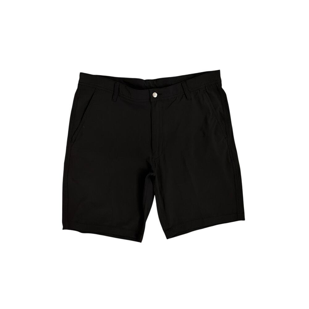 FJ FootJoy Lightweight Black Chino Athletic Active Golf Shorts Size 35